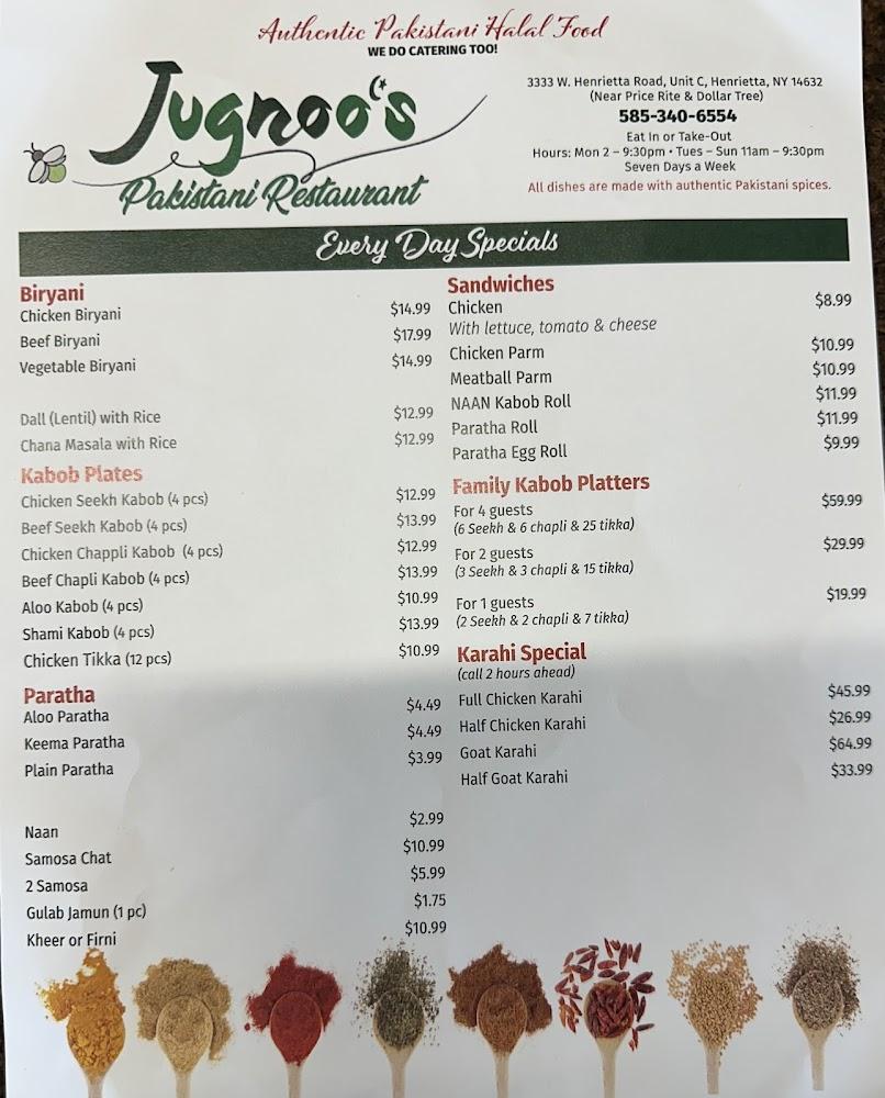 Jugnoos Menu image 1